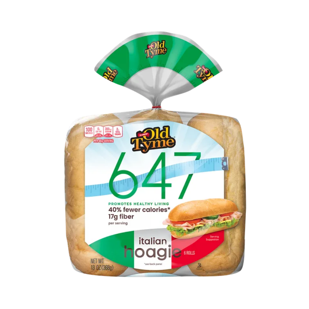 647 Italian Hoagie Rolls