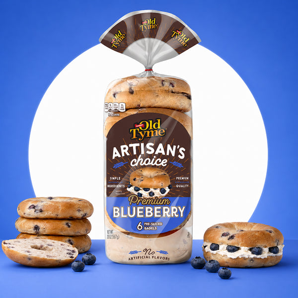 Premium Blueberry Bagels