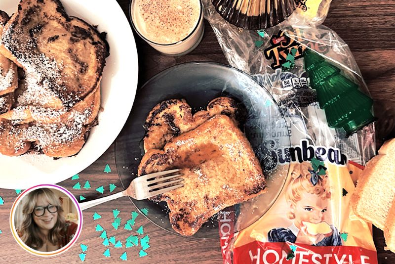 Homemade Eggnog French Toast