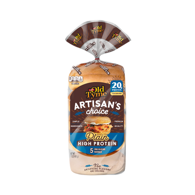 Plain High Protein Bagels