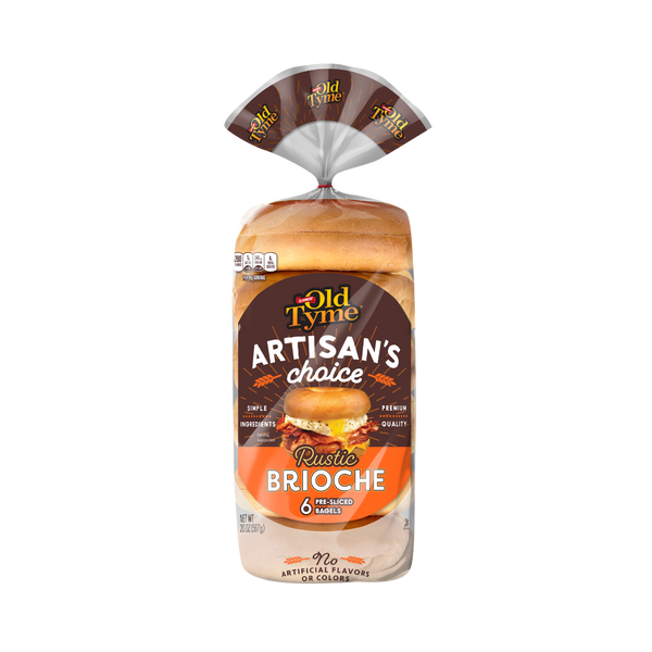 Rustic Brioche Bagels
