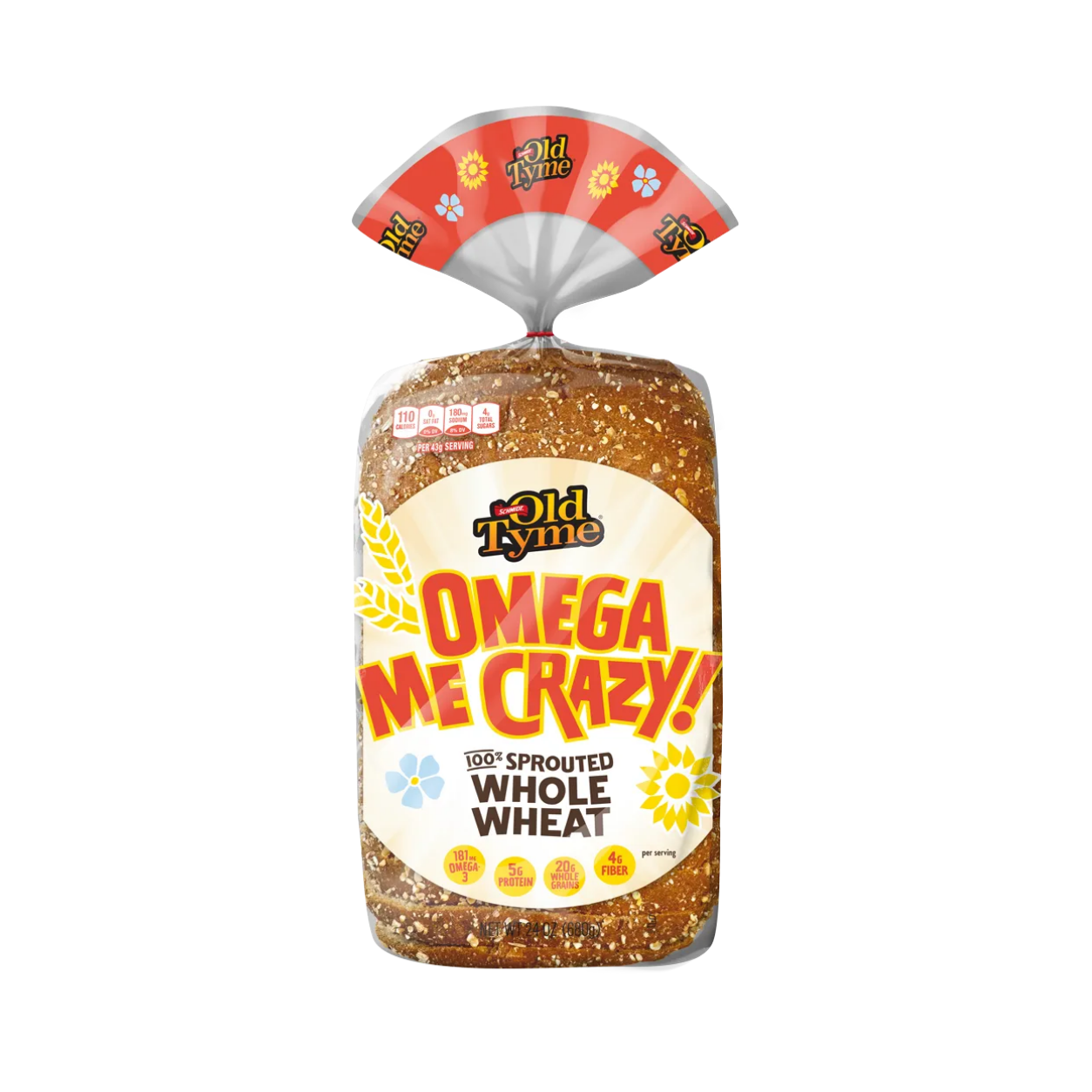 100% Sprouted Whole Wheat