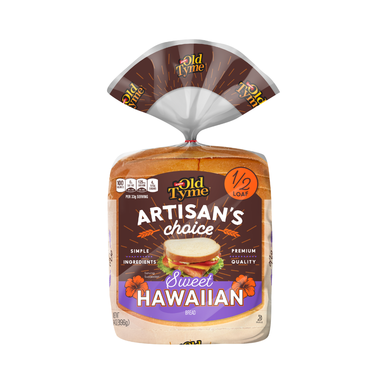 Sweet Hawaiian Bread – Half Loaf