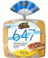 Schmidt Old Tyme 647 Long Sandwich Rolls Bag