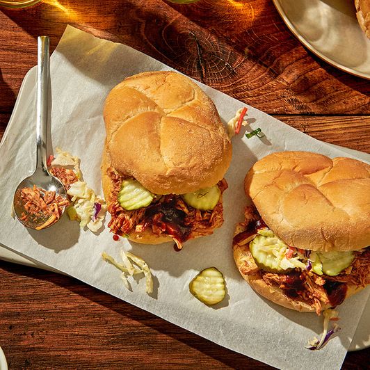 Low Sugar Tailgate Chicken BBQ Sandwich